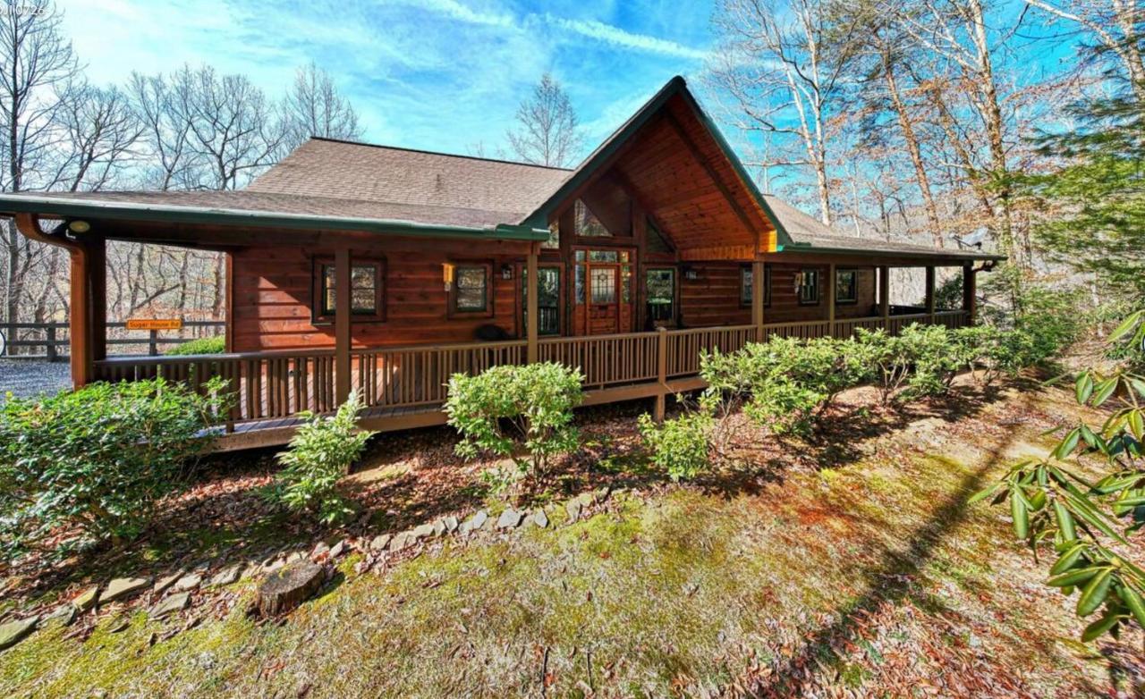 Cozy Creekfront Family Cabin-Pet Friendly -Gamerm-Hot Tub Hiawassee Exterior foto