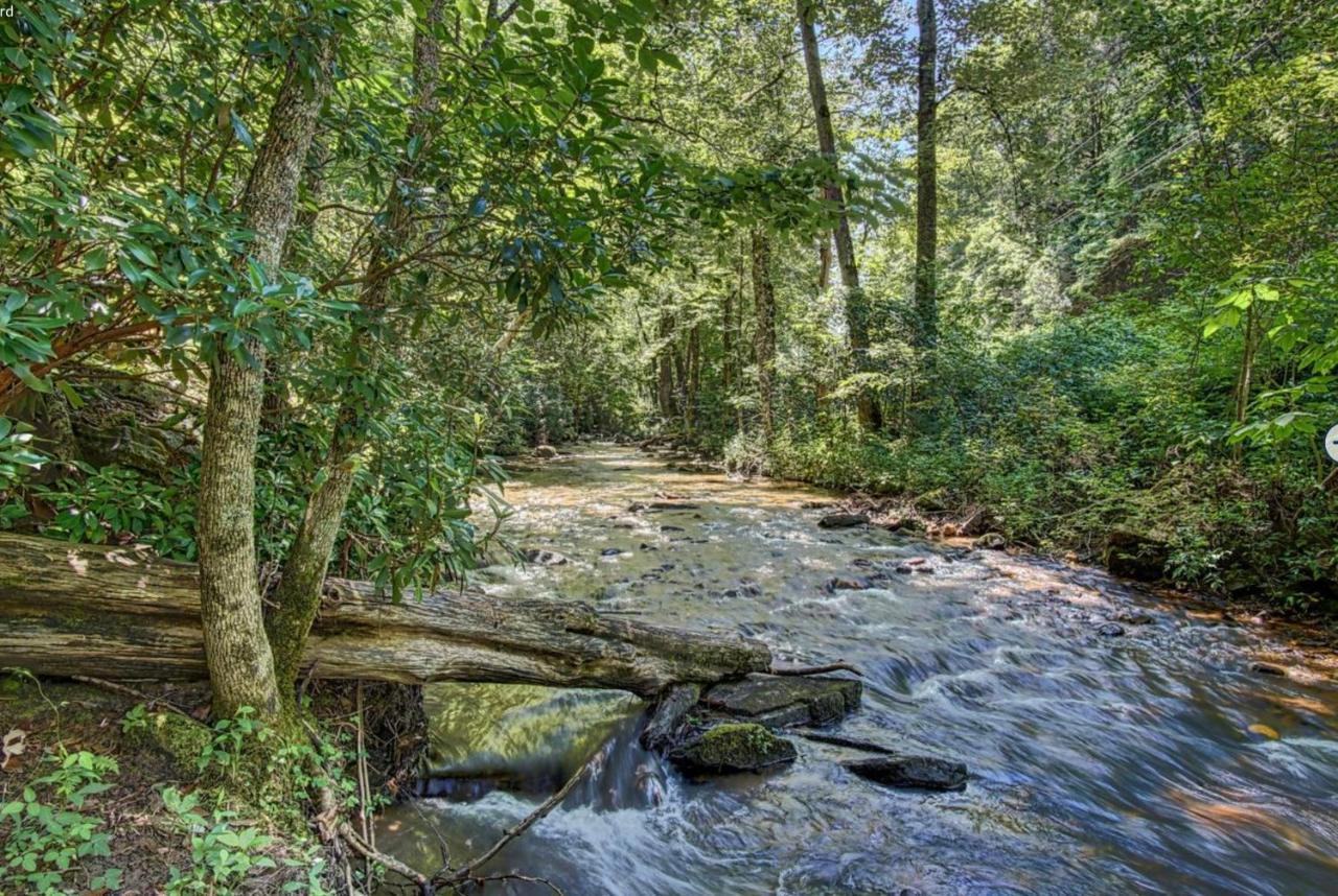 Cozy Creekfront Family Cabin-Pet Friendly -Gamerm-Hot Tub Hiawassee Exterior foto
