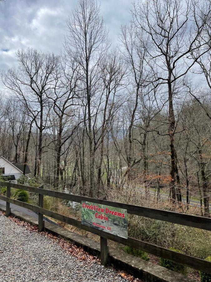 Cozy Creekfront Family Cabin-Pet Friendly -Gamerm-Hot Tub Hiawassee Exterior foto